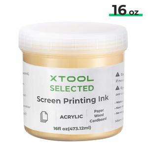 Gold Glitter Acrylic Screen Printing Ink (16oz) Clearance 2025