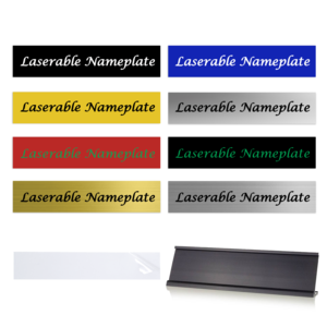 Laser Engraving Two-Tone Plastic Nameplate Trial Kit (13pcs) Free Shipping Best