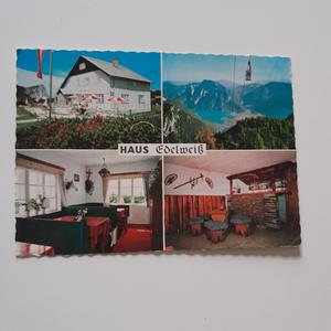 AK Ebensee, Feuerkogel. Pension Haus Edelwei G. und Ch. Neubacher. 2025 Unisex