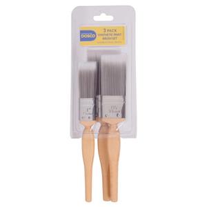 3 Piece Synthetic Paint Brush Set Many Kinds Of Cheap Pice