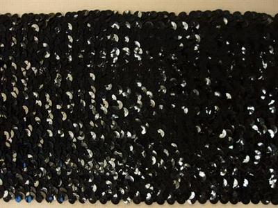 Pailletelastik, sort 150mm, 1m Footaction Online
