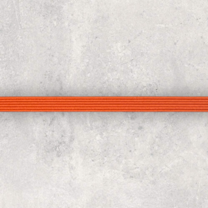 Flad elastik 5mm, orange, 1m Free Shipping Sast