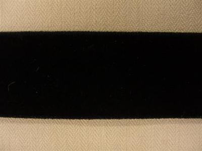 Velourelastik, sort 22mm, 1m Buy Cheap Footlocker