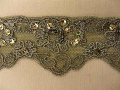 Blonde med perler og pailletter, mrk beige/guld Buy Cheap Perfect