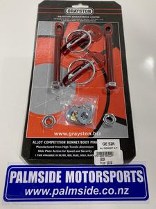 Grayston Bonnet Pins - Red Buy Cheap Visit
