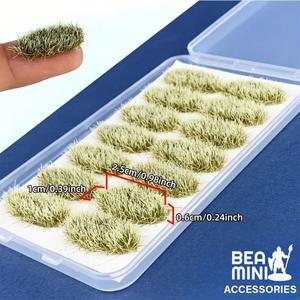 Bea Mini Basing Tufts - White Brown Oval Shaped Grass 14 Tuft Pack Sale 2025 Unisex