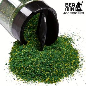 Bea Mini Basing Flock - Yellow/Green Grass 500ml Sowing Bottle Discount Best Sale