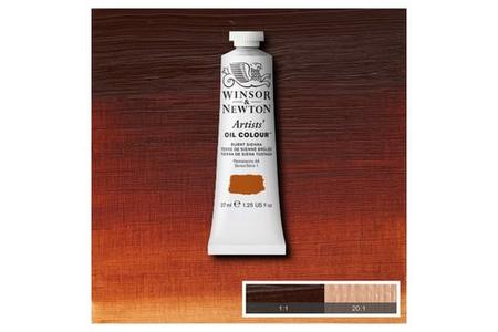 Artists oil colour 37ml burnt sienna 074 Free Shipping 2025 New
