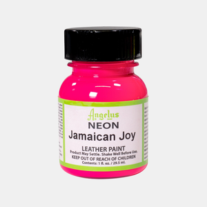 Leather Paint Neon Jamaican Joy Pink Genuine For Sale