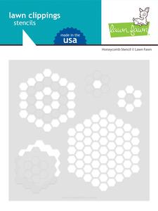 Lawn Fawn - Honeycomb Stencil With Paypal For Sale