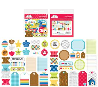 Doodlebug Design - Doggone Cute Bits & Pieces Clearance Limited Edition