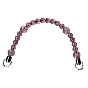 SULLIVANS Purse Beaded Handle Pink Top Quality Online