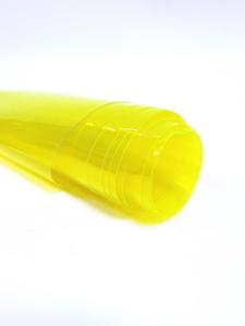 Yellow (12 Gauge) Tinted Plastic Vinyl Fabric / Sold By The Yard Comfortable Cheap Online
