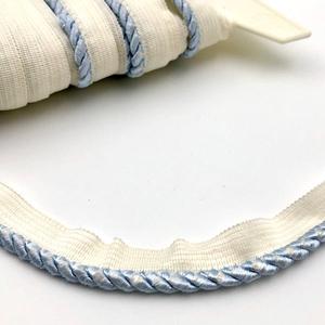 FLANGED CORD Light Blue Clearance Factory Outlet