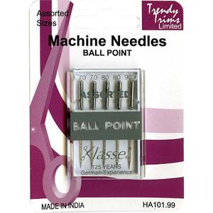TRENDY TRIMS Sewing Machine Needles Ball Point Sale Popular
