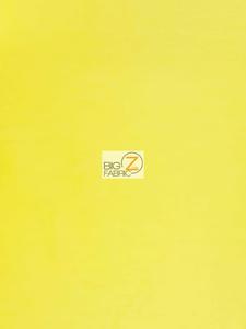 Yellow Velboa Solid Short Pile Fabric / By The Roll - 50 Yards Cheap Wholesale