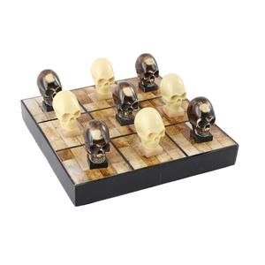 Rembrandt Resin/Bone - Skull Tic Tac Toe TK1281 Best Place To Buy