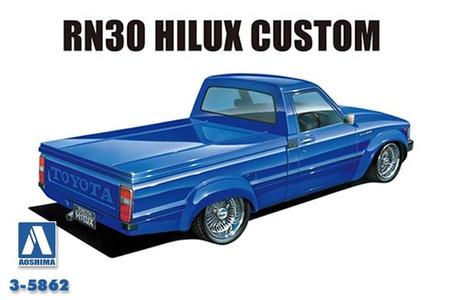 Aoshima 5862 1/24 RN30 HILUX CUSTOM '78 Cheap Sale How Much