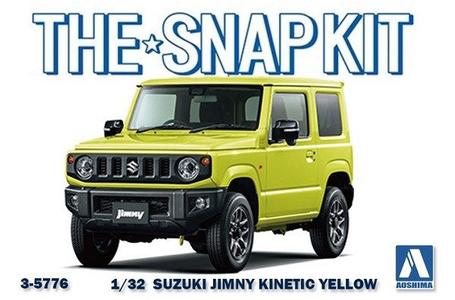 Aoshima 5776 1/32 SUZUKI JIMNY - KINETIC YELLOW Outlet Extremely