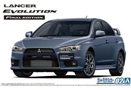Aoshima 5795 1/24 MITSI LANCER EVO'15 FINAL EDTN Free Shipping Purchase