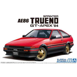 Aoshima 5969 1/24 AE86 SPRINTER TRUENO GT-APEX '84 Order Cheap Pice