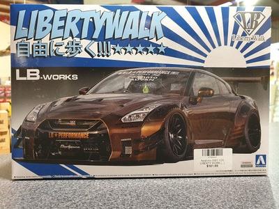 Aoshima 5591 1/24 LIBERTY WORKS R35 GT-R TYPE-2 V.1 Sale Amazon
