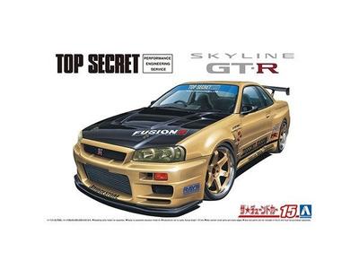 Aoshima 05984 1/24 2002 TOP SECRET Nissan BNR34 Skyline GT-R Outlet Purchase
