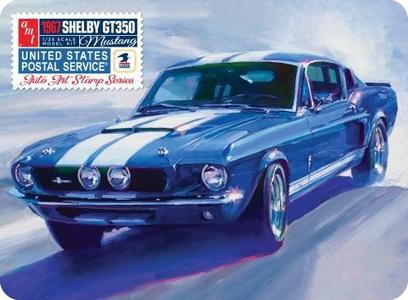 AMT 1356 1/25 '67 Shelby GT350 USPS Tin Manchester