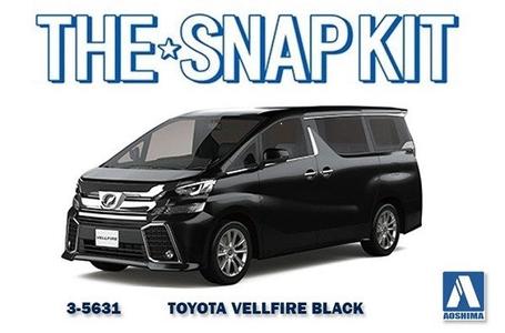 Aoshima 5631 1/32 TOYOTA VELLFIRE - BLACK Cheap Outlet Store