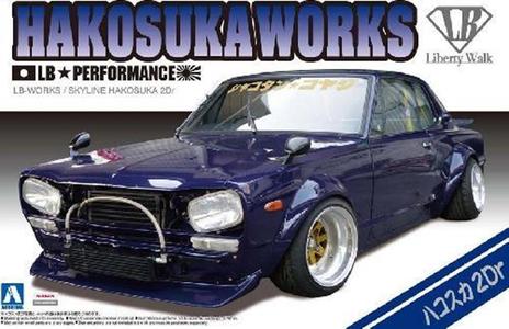 Aoshima 1149 1/24 LB-WORKS Nissan Skyline Hakosuka 2-Door - Liberty Walk No.4 Discounts