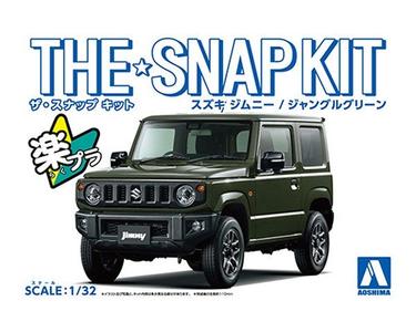 Aoshima 5777 1/32 SUZUKI JIMNY - JUNGLE GREEN Clearance Manchester Great Sale