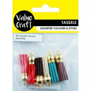 VALUE CRAFT Mini Suede Tassels Outlet