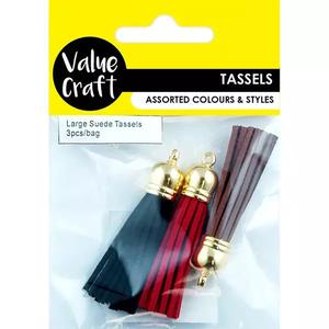 VALUE CRAFT Medium Suede Tassels 2025 New For Sale