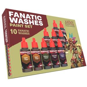 The Army Painter Warpaints Fanatic: Washes Paint Set (WP8068) Clearance Official