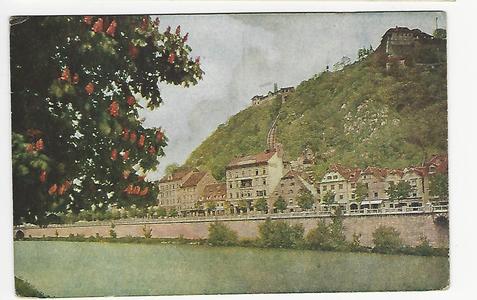 AK Graz - Schlossberg mit Bahn. (1918) Free Shipping Clearance Store