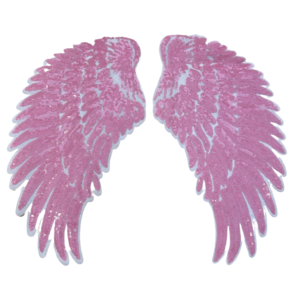 Vleugel Engel Paillette Vleugels XXL Strijk Embleem Patch Set Roze Cheap Sale With Credit Card