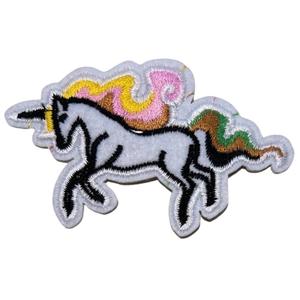Eenhoorn Strijk Embleem Patch Wit Big Sale