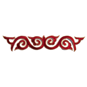 Cosplay Sequins Venetiaans Kant Strijk Applicatie Patch Bordeaux Rood Free Shipping High Quality