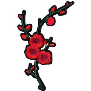 Bloesem Tak Strijk Embleem Patch Rood For Sale 2025