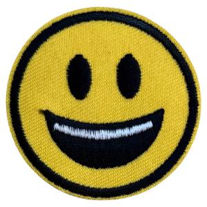 Emoji Smiley Strijk Embleem Patch Blij Cheap Low Pice