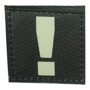 EXCLAMATION MARK GITD PATCH - GLOW IN THE DARK Shop For