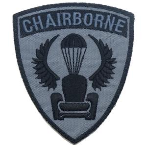 CHAIRBORNE WING PATCH - GREY Free Shipping Get To Buy