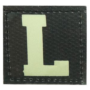 BIG LETTER L GITD PATCH - GLOW IN THE DARK Outlet Buy