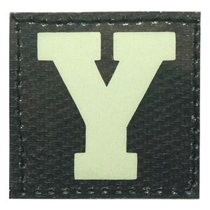 BIG LETTER Y GITD PATCH - GLOW IN THE DARK Buy Cheap Wholesale Pice