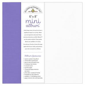 Doodlebug Design - Mini Album 6x8" Lilac Cheap New Arrival