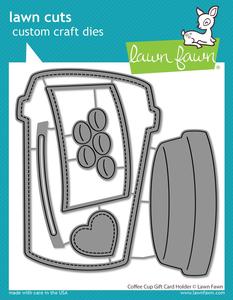 Lawn Fawn - Coffee Cup Gift Card Holder Outlet 2025 New