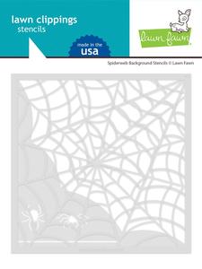 Lawn Fawn - Spiderweb Background Stencils (2pcs) Store Sale Online