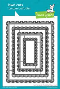 Lawn Fawn - Lacy Rectangle Stackables Cheap Fashion Style