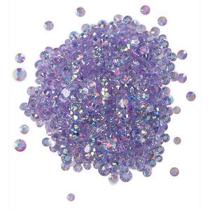 Buttons Galore - Crystalz Clear Flat Back Gems Grape Outlet Looking For