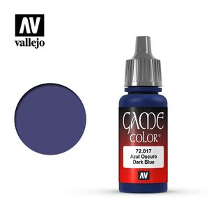 (72017) Vallejo Game Color - Dark Blue Free Shipping For Sale